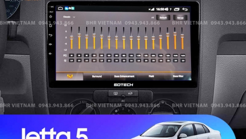 Màn hình DVD Android xe Volkswagen Jetta 2005 - 2010 | Gotech GT6 New